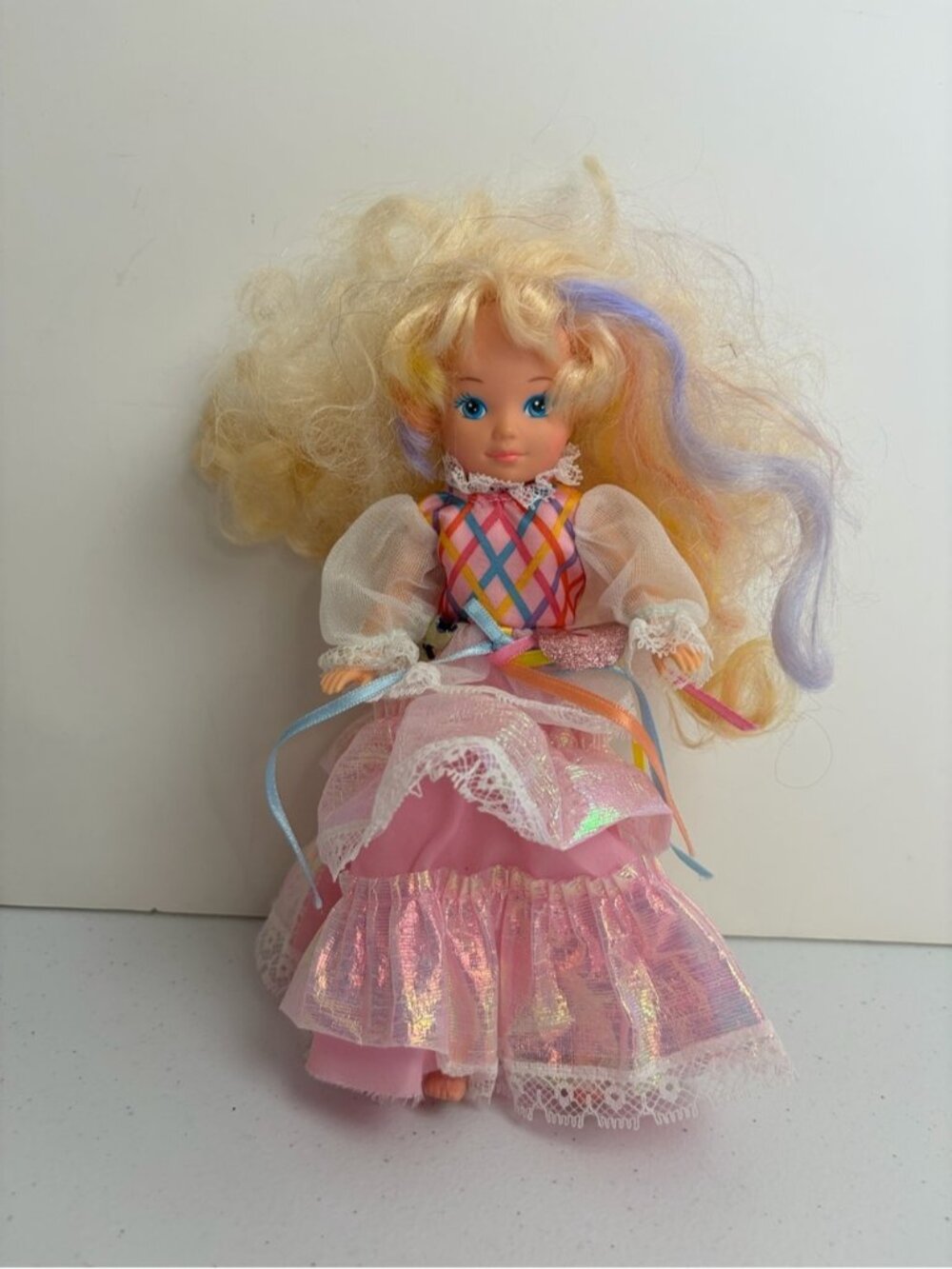 Vintage Lady Lovely-Locks LOCKS doll 1986 1987 Mattel blonde parts repair tlc